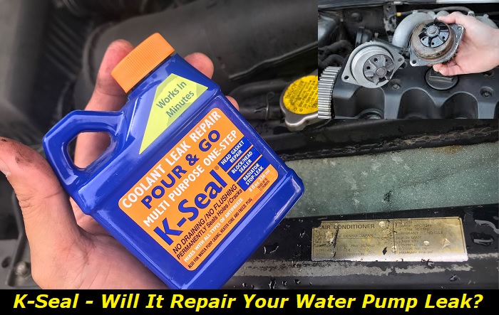 k-seal repair water pump lick